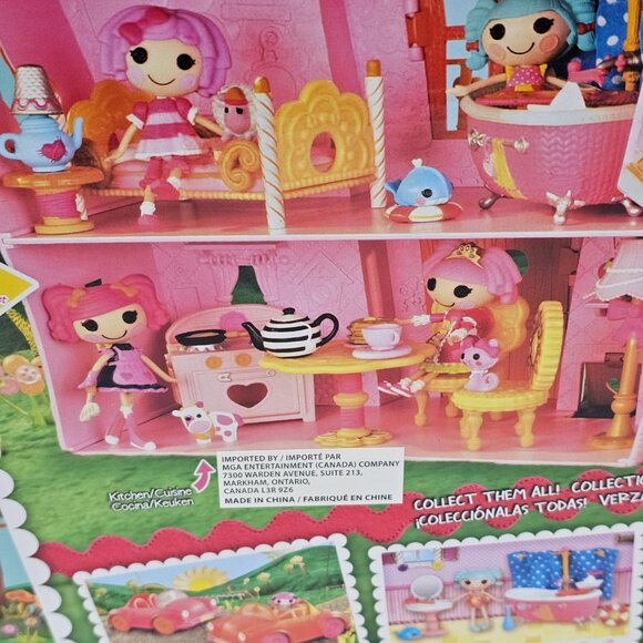 New Lalaloopsy Mini Sew Sweet Dollhouse Playhouse Doll House Blossom Flowerpot + - Picture 16 of 16